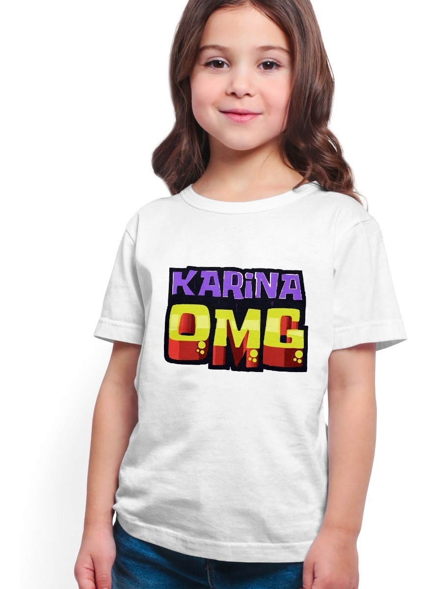 Polera Roblox Karina Omg Youtuber 0623 Ninos 9 990 En Mercado Libre - roblox with karina omg