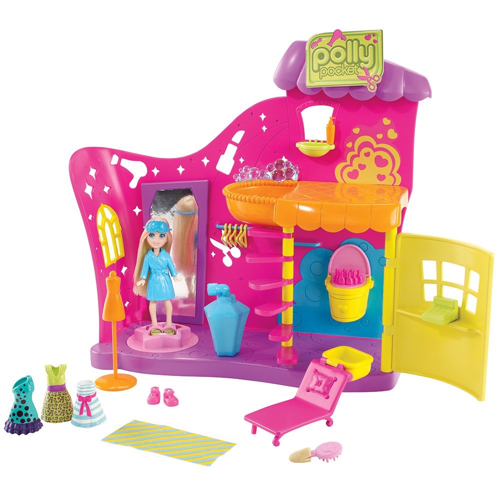 polly pocket spa