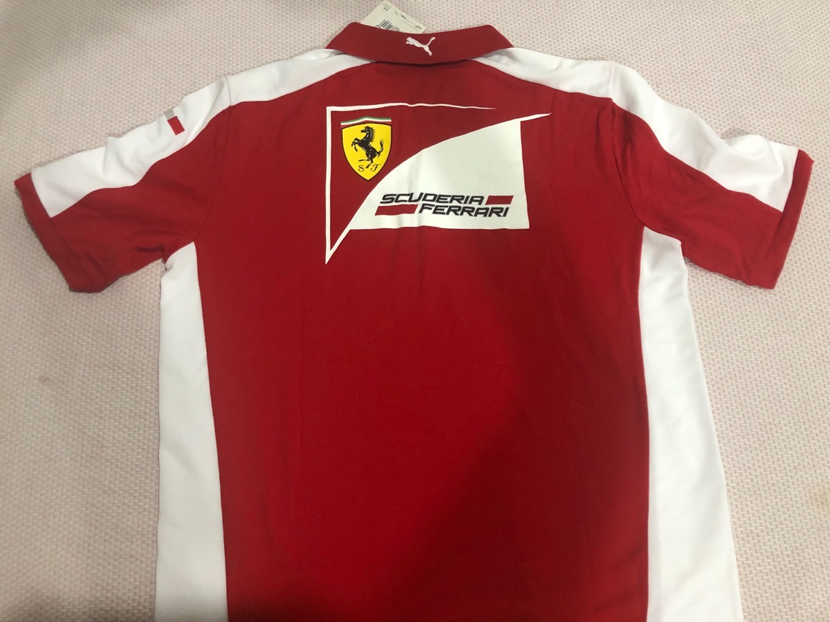 Scuderia Ferrari Polo Oficial Italia Rojo