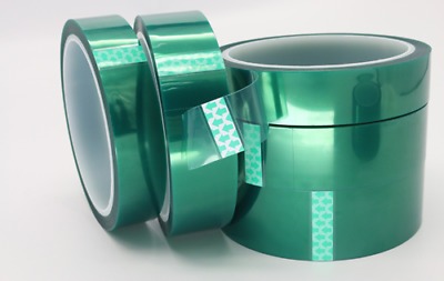 50mmx66M 6Rolls//Pack High Temp Polyester Masking Tape Powder Coating 2/" X72yds