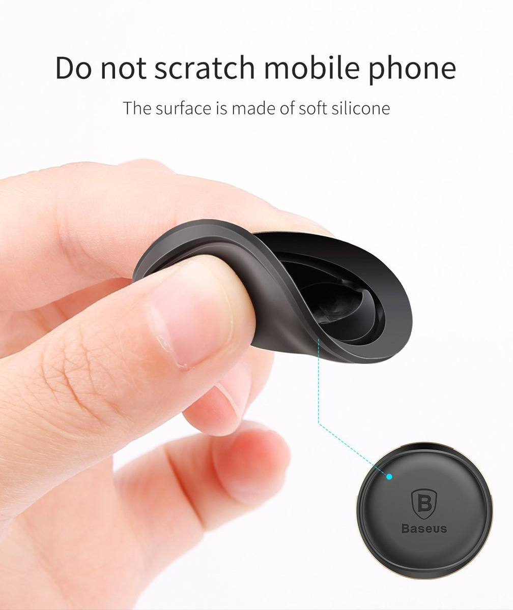 Free Metal Plate Wire Holder Cable Clip for Cell Phones from 4-6.0 4336707706 Air Vent Phone Holder,Baseus Universal Car Air Vent Megnetic Suction Bracket Mount Stand /&