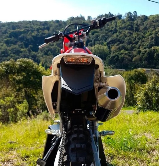 Lanterna Traseira Led Moto Xt600 Xt660 Cb 300 Adaptacao Univ R 99 00 Em Mercado Livre