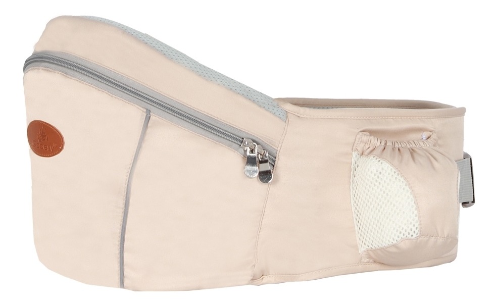 Khaki Portabeb/és para la cadera del beb/é Taburete para la cintura del beb/é para ni/ños peque/ños con bolsillo ajustable con