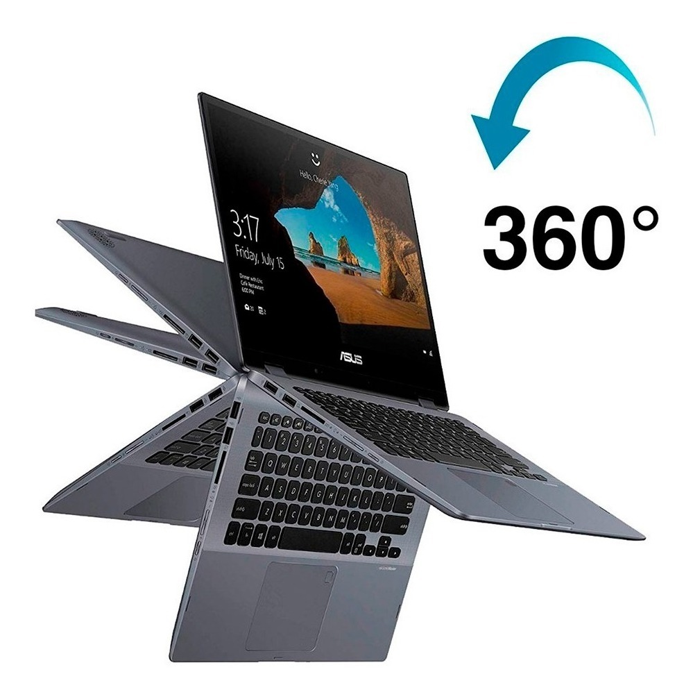 Portatil Asus Tp412fa-ec094t-corei5-8265u-256ssd-14 Fhd 360º ...