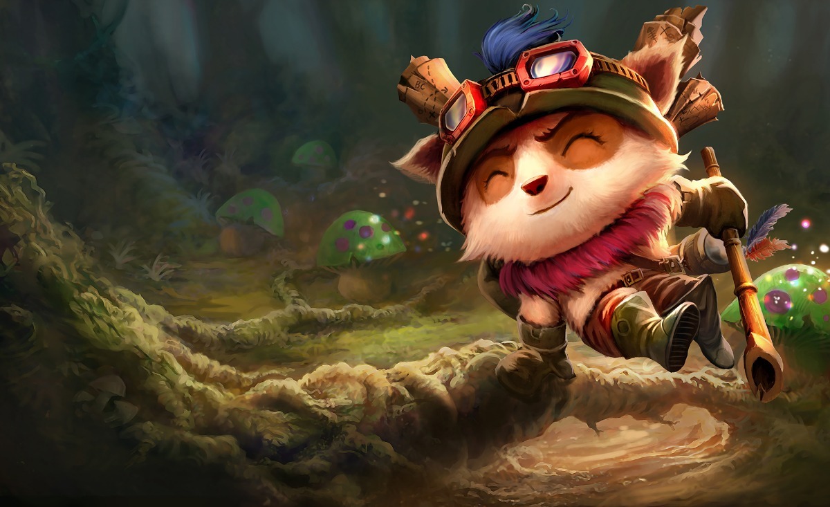 Znalezione obrazy dla zapytania dibujos de league of legends teemo