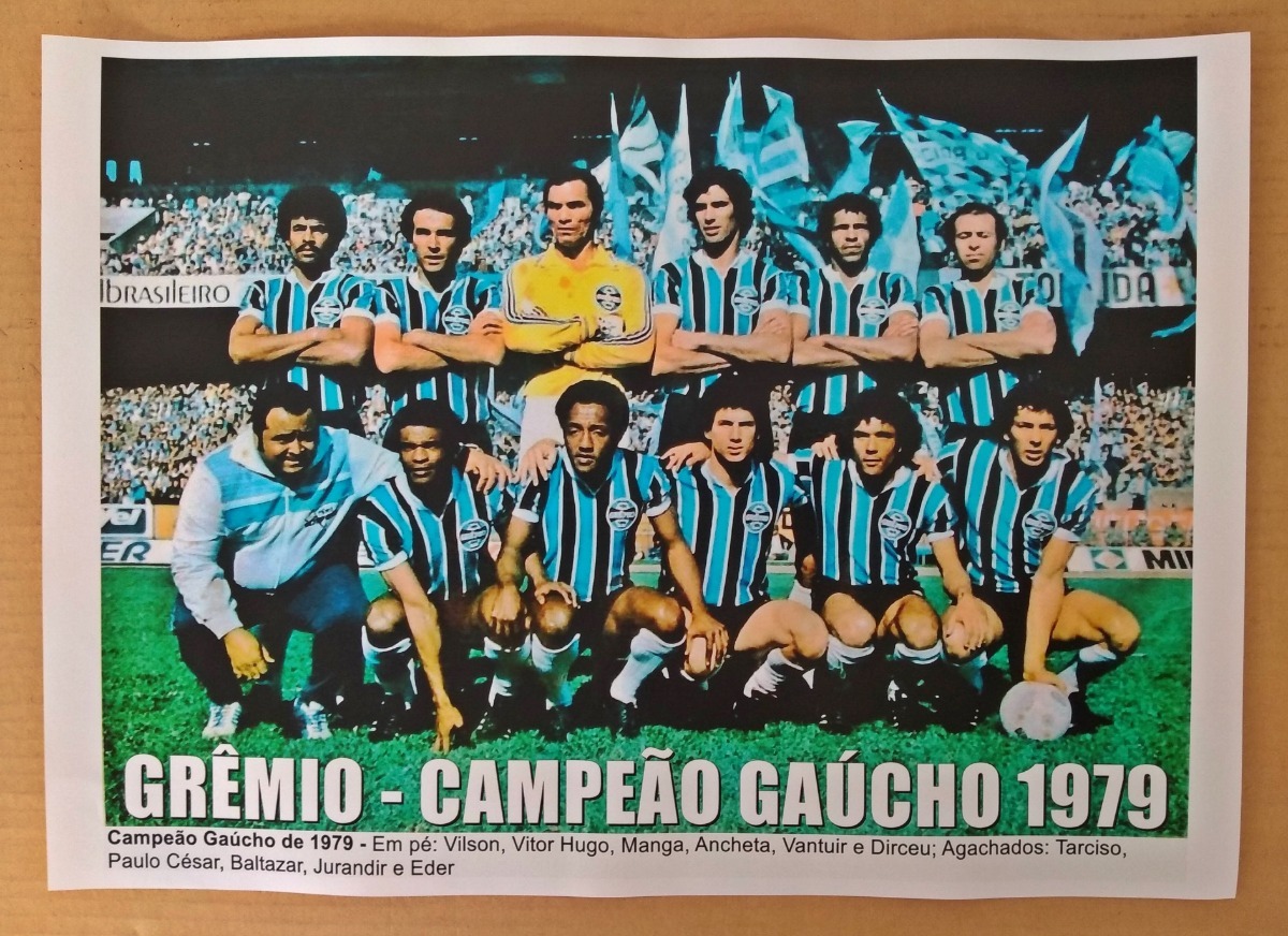 Resultado de imagem para gremio campeÃ£o gaucho de 1979