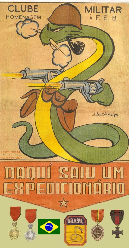 Poster Feb - Força Expedicionária Brasileira - 2ª Guerra 