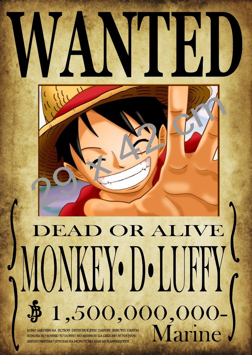 Poster Buronan One Piece : List Wanted / Buronan Poster ...