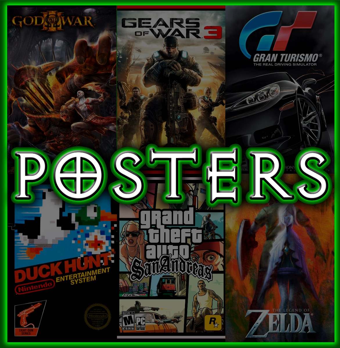 Posters De Videojuegos Xbox Play Station Nintendo Posters De Videojuegos Xbox Play Station Nintendo
