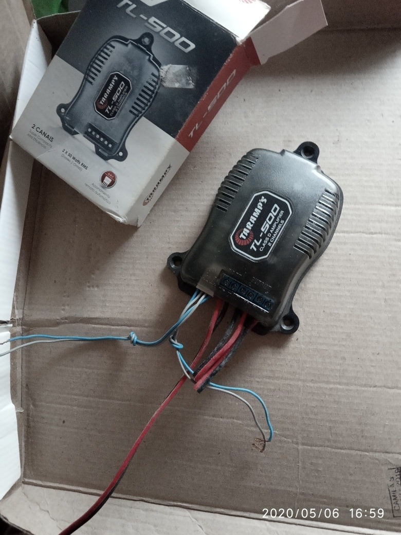 Potencia Audio Taramps Tl 500 1 0 00 En Mercado Libre