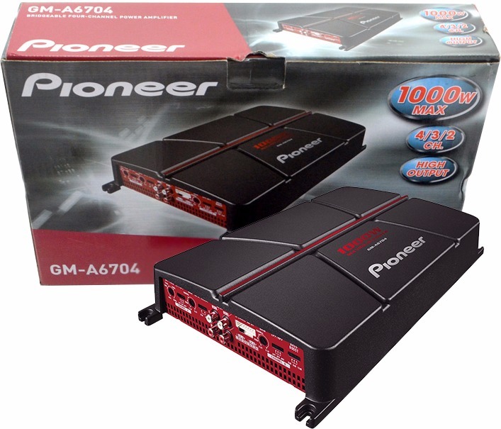 Brillar peor Pocos Potencia Pioneer Gm-a6704 Punteable 4 Canales 1000w - $ 4.499,00 ...