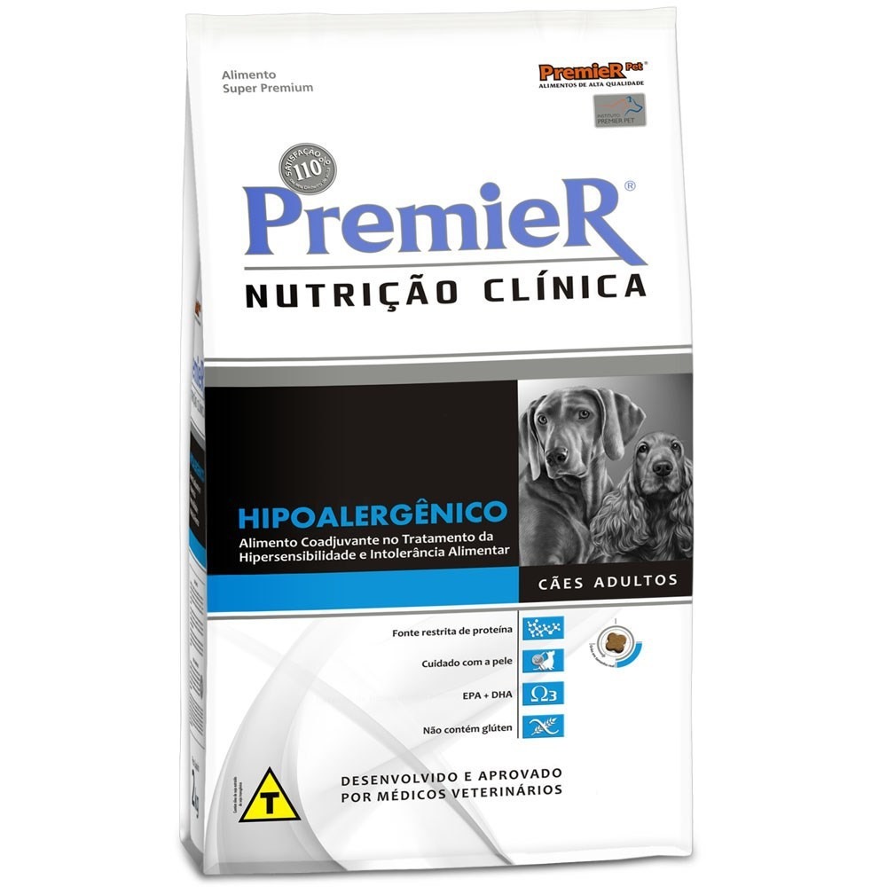 Premier Nutrição Clínica Hipoalergênico Cães 10,1kg - R ...