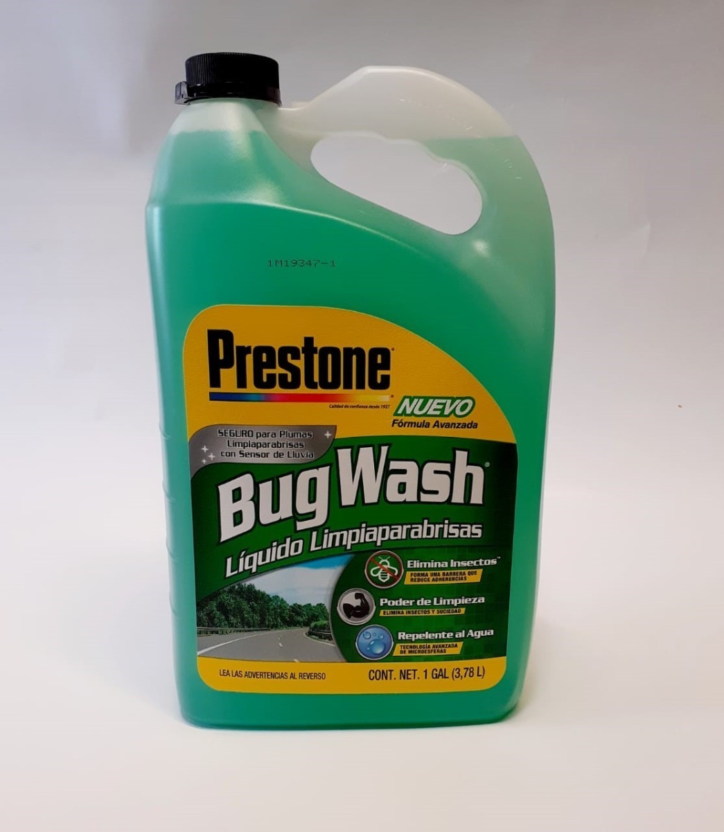 Prestone bug wash para que sirve