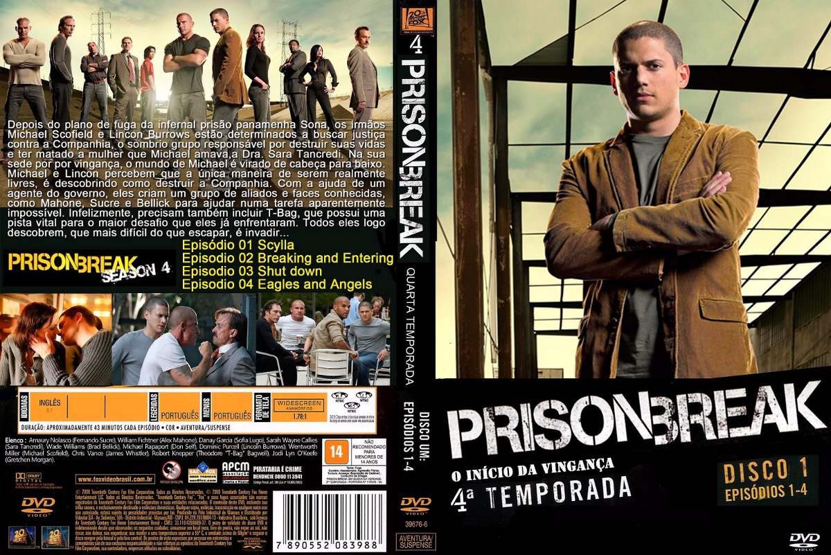 Prison Break Las 4 Temporadas Completas Dvds!!! - $ 800,00 en ... Prison Break Las 4 Temporadas Completas Dvds!!! - $ 800,00 en ...