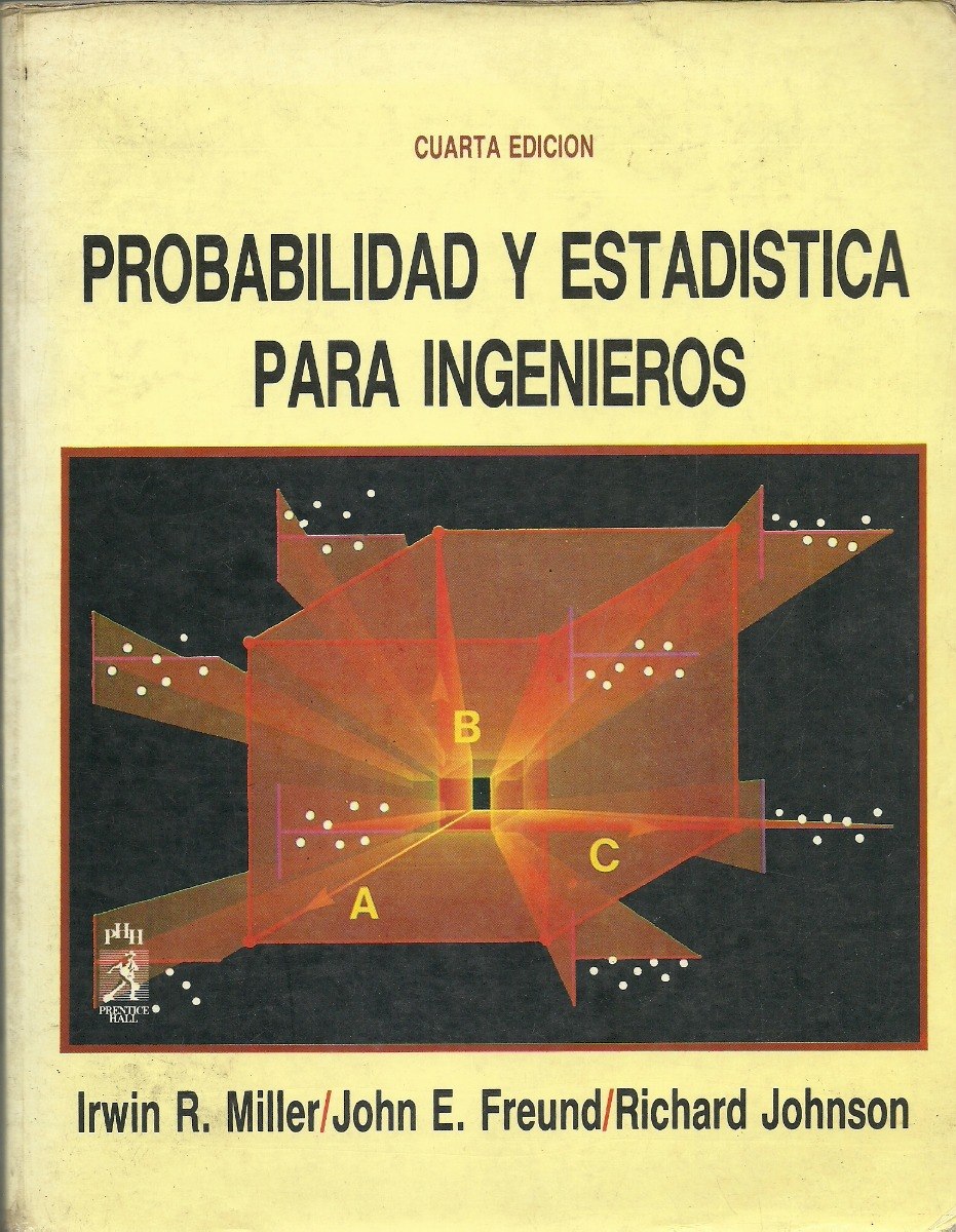 probabilidad y estadistica para ingenieros