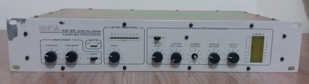 processador audio 4 band