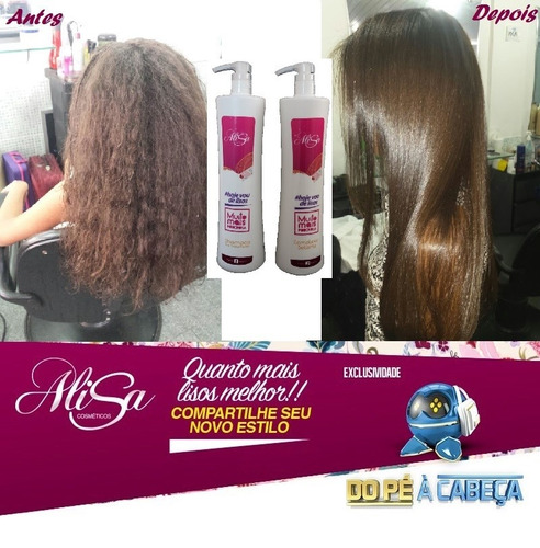 Escova Progressiva Alisa Sem Formol Todo Tipo De Cabelo Escova Progressiva Alisa Sem Formol Todo Tipo De Cabelo