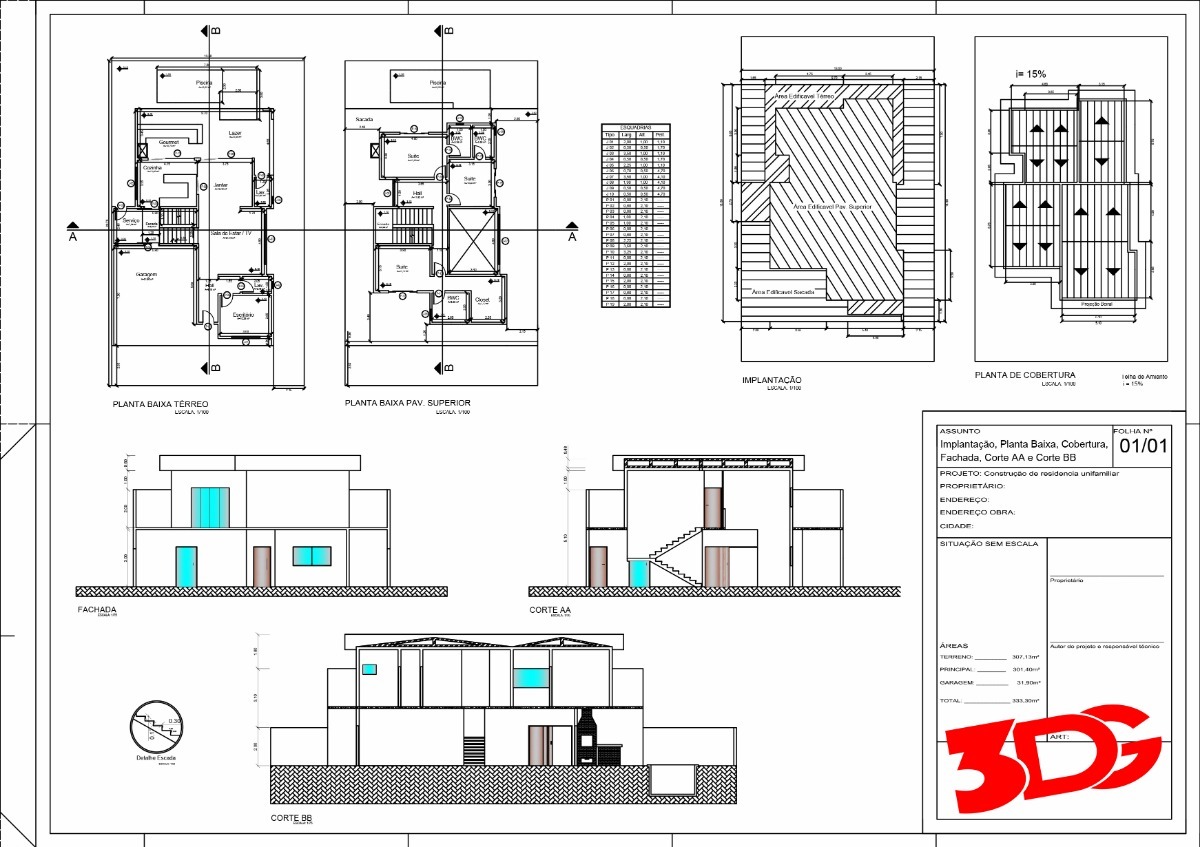 Projeto Prefeitura Construcoes Ate 400m R 790 00 Em Mercado