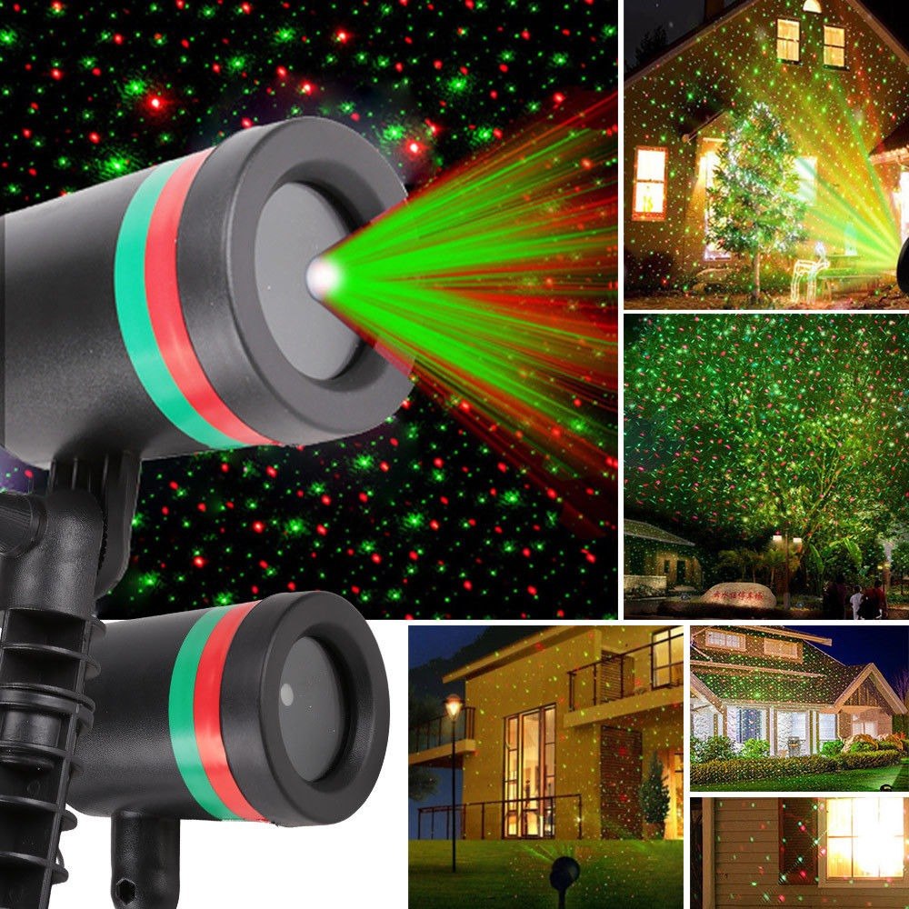 Projetor Laser Light Luzes De Natal Shower Motion Bivolt - R$ 199,00 em