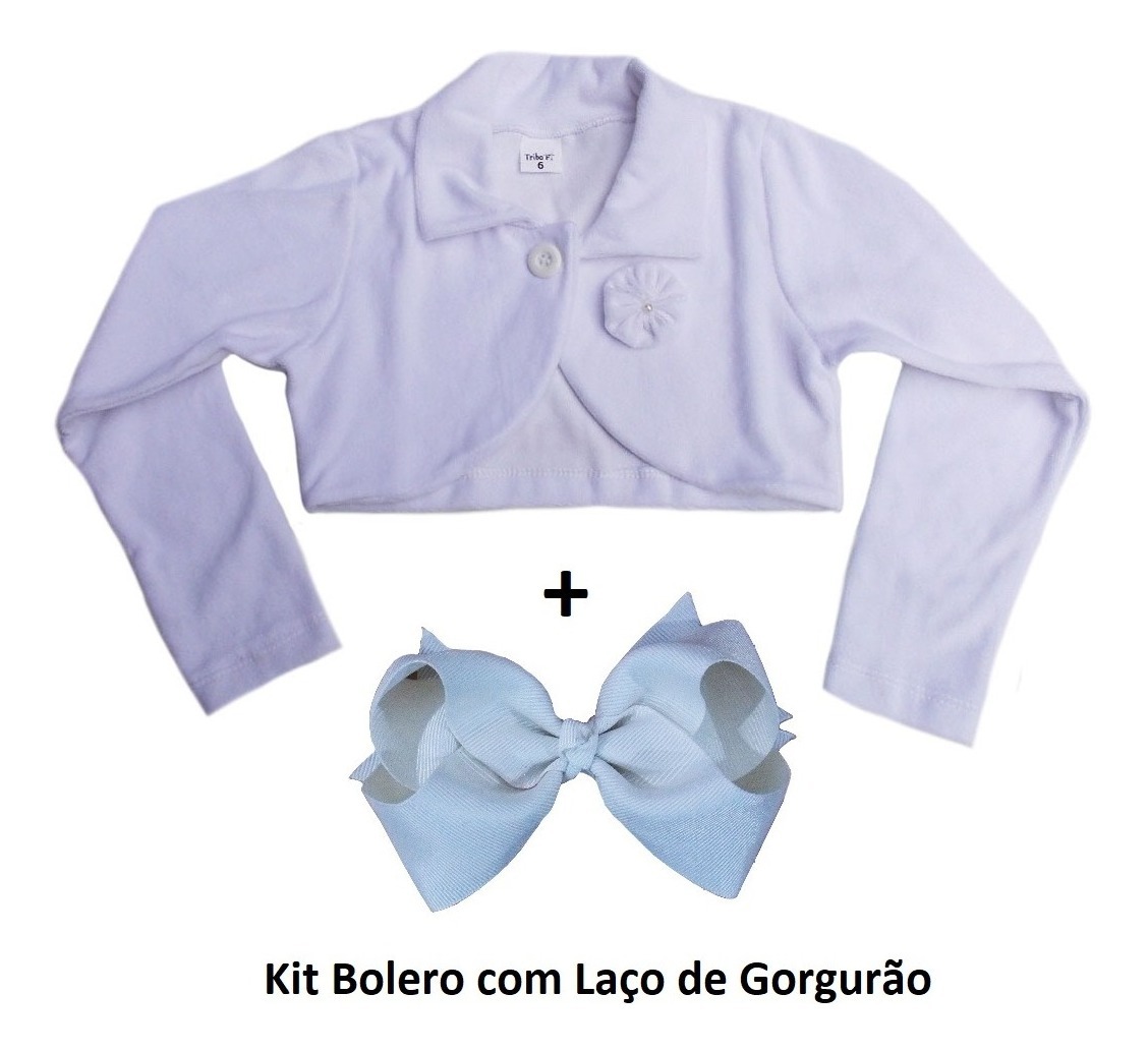 bolero infantil para casamento