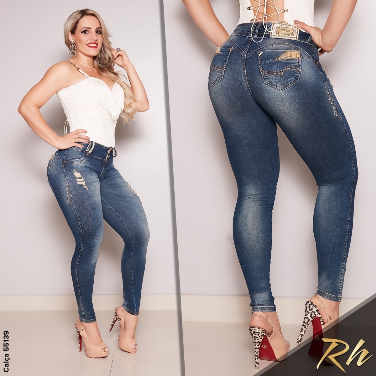 calça jeans pitbull feminina mercado livre