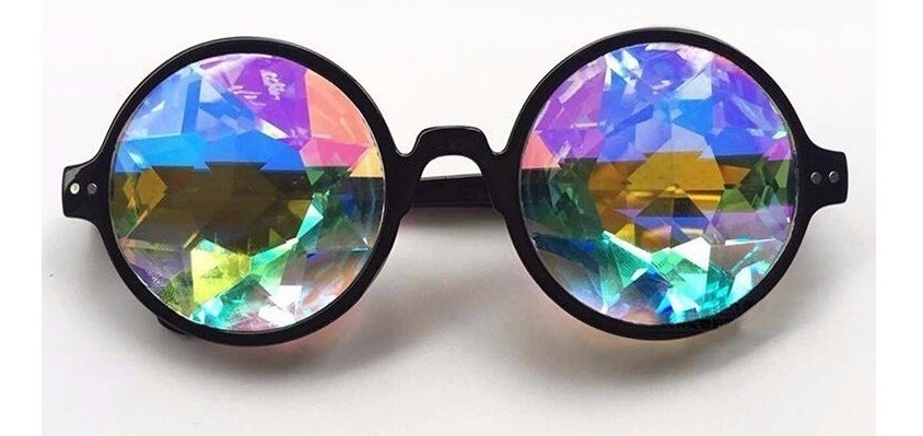 Promoção Óculos Caleidoscópio Diamante Deep Vision Trippy - R$ 119 ...
