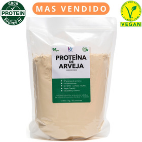 Proteína Arveja 1 Kg 100% Vegana Sin Lactosa-gluten-gmo