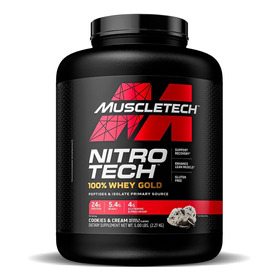 Proteina Nitro Tech Whey Gold  5.5 Lbs Muscletech