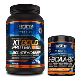 Proteína Xt Gold  + Aminoácido Bcaa 8.0 Htn Envío Gratis