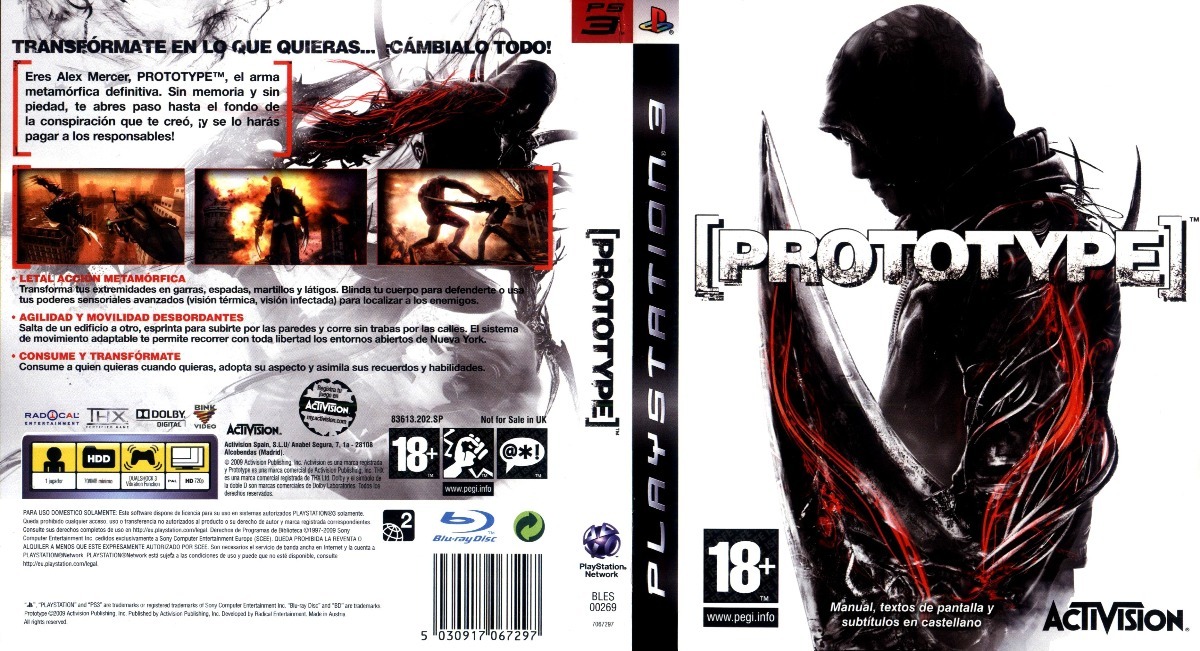 prototype ps3 fisico 450