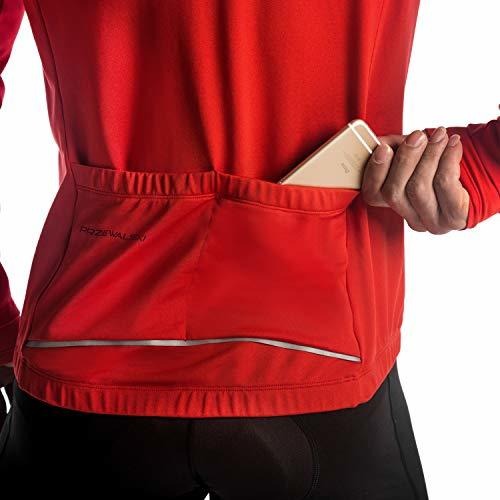Breathable Reflective Windstopper Softshell Windbreaker Running Przewalski Men/’s Winter Thermal Cycling Bike Jacket
