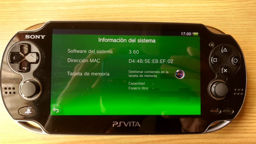 Ps Vita Fat 3.60 Con Adaptador Sd2vita. - $ 2,790.00 en ...