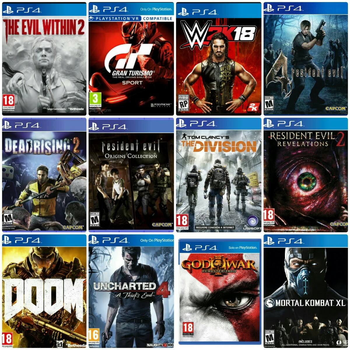 Ps4 Juegos Nuevo Sellados - S/ 70,00 en Mercado Libre