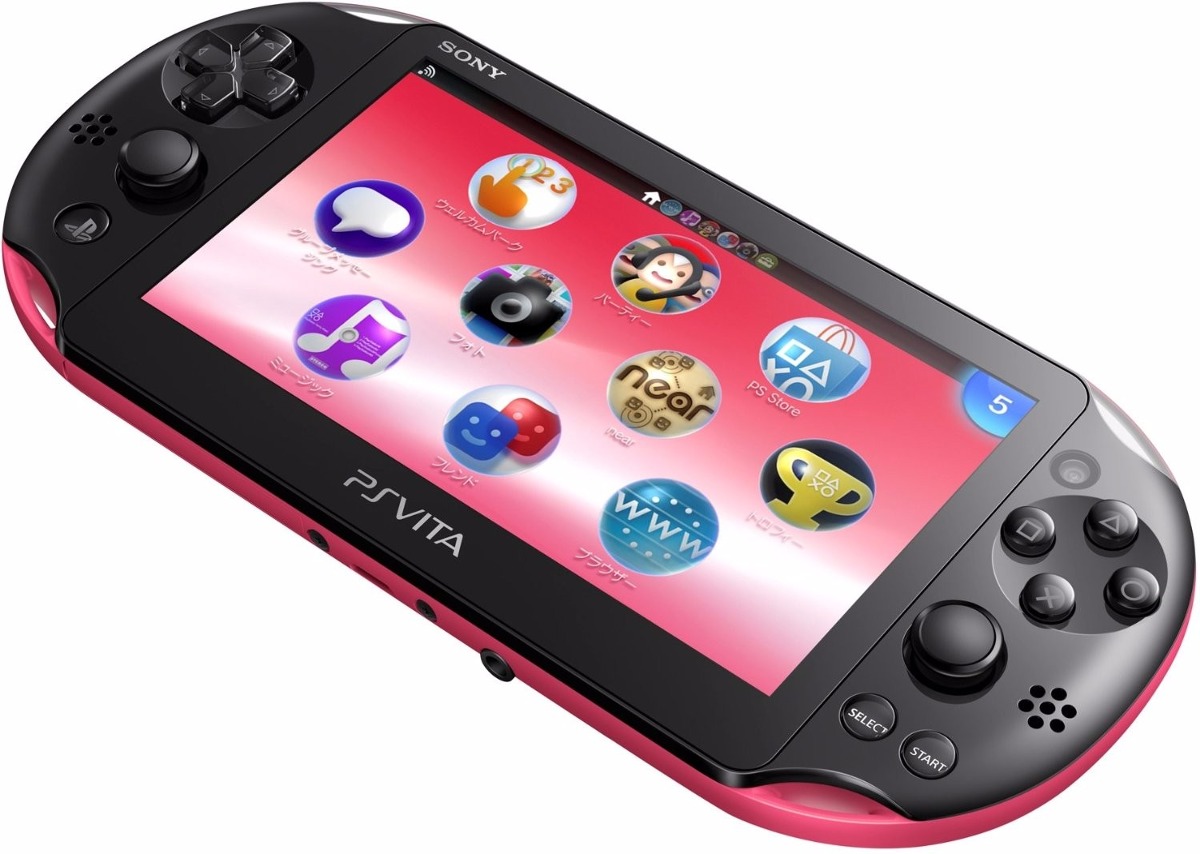 Psvita Ps Vita Sony Wi-fi Original Pink Black Rosa - R$ 739,99 em