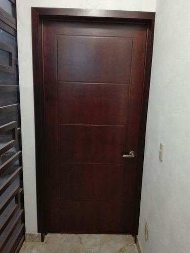 Puerta De Tambor En Madera Cedro Para Recamara, Baño, Cocina - $ 4,500.