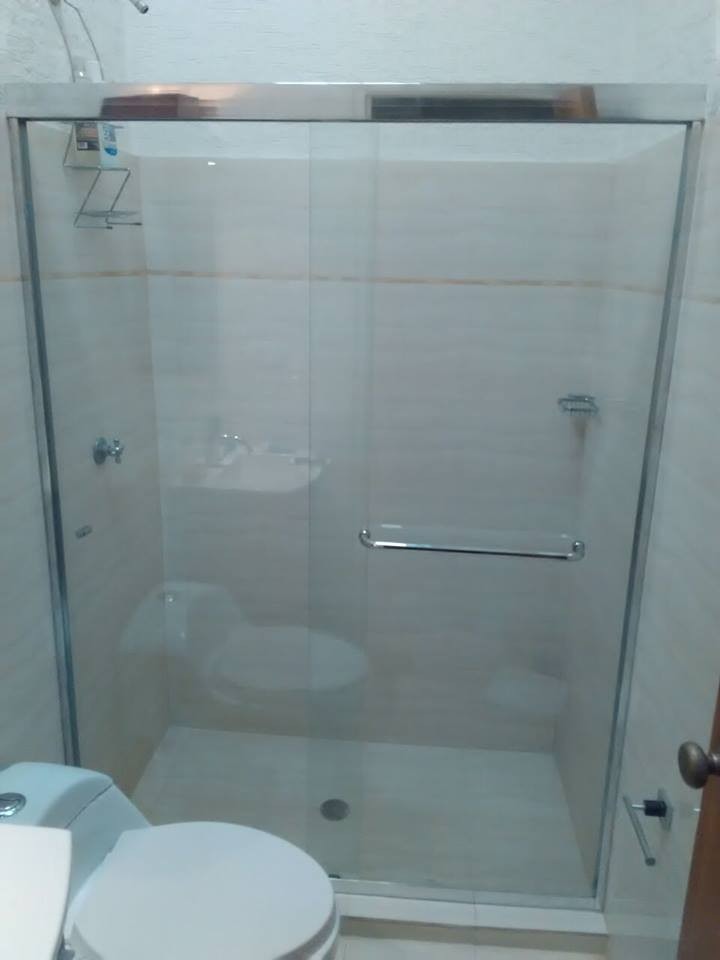 Puertas cristal para baños