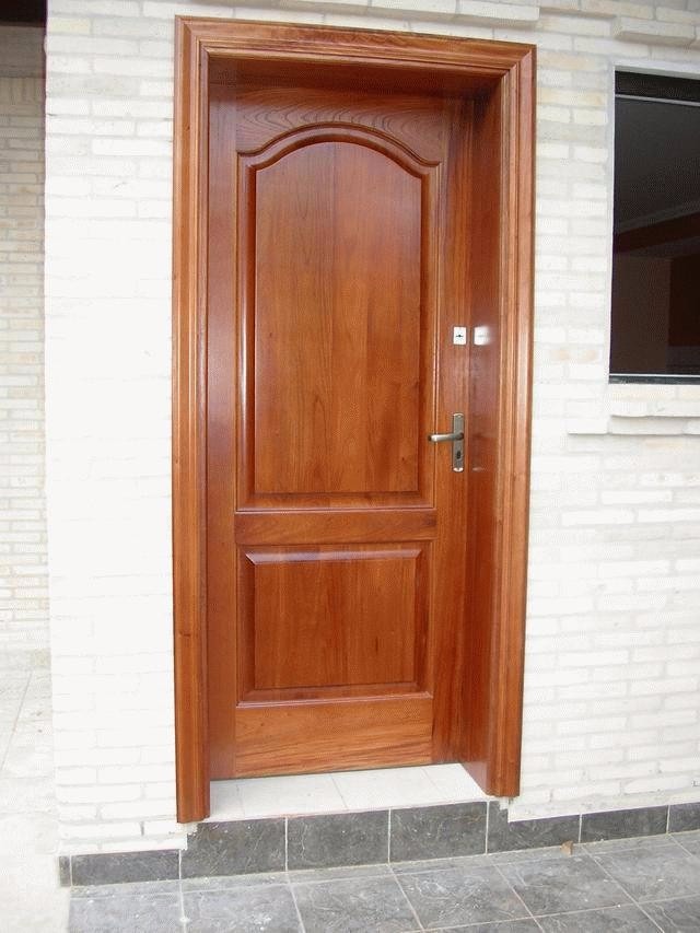 Precio puertas de madera exterior