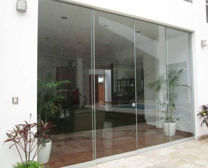 Puertas interior con cristal