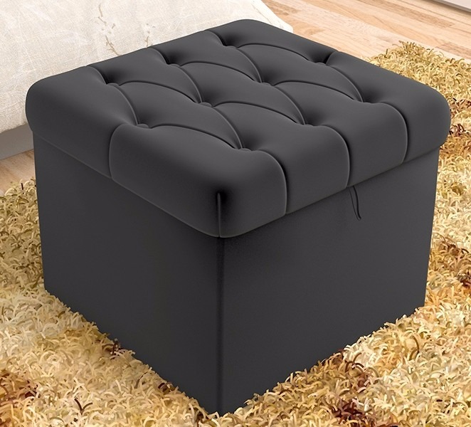 Com 54 Cm Quarto Sala Banco Suede Preto R$ 199,00 em Mercado Livre Puff Bau Para Quarto Mercado Livre ~ Com 54 Cm Quarto Sala Banco Suede Preto R$ 199,00 em Mercado Livre