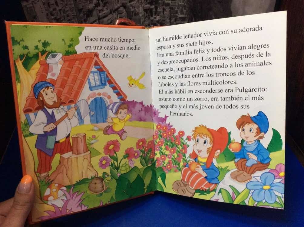 Pulgarcito Cuentos Clasicos Infantil Dibujos A Color