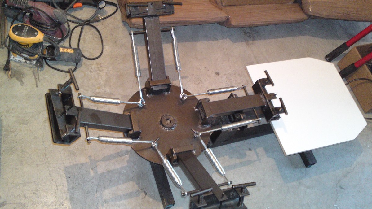 Pulpo de serigrafia manual meat