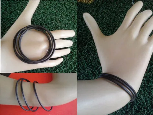 pulseirinhas borracha silicone pretas