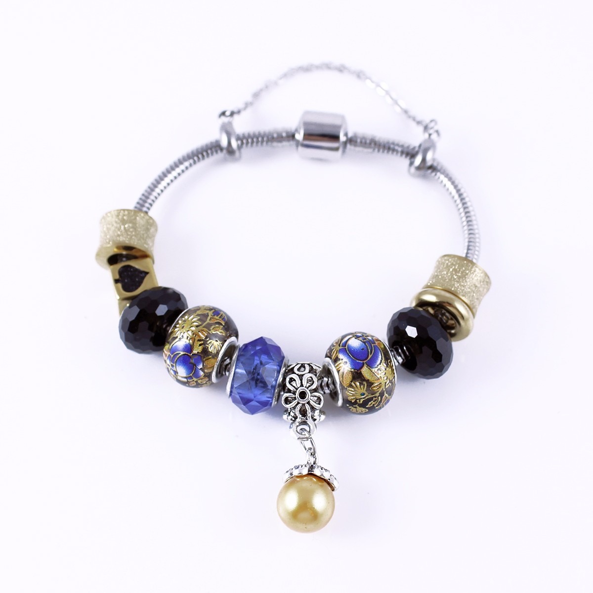 pulsera estilo pandora acero pulsera estilo pandora acero