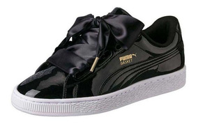 puma acharoladas negras