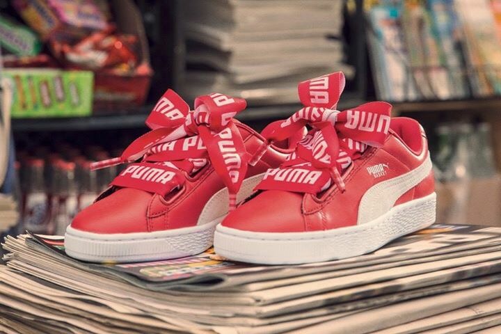 puma basket heart rojas puma basket heart rojas