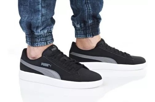 puma smash buck black