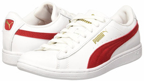 tenis puma rojo mujer