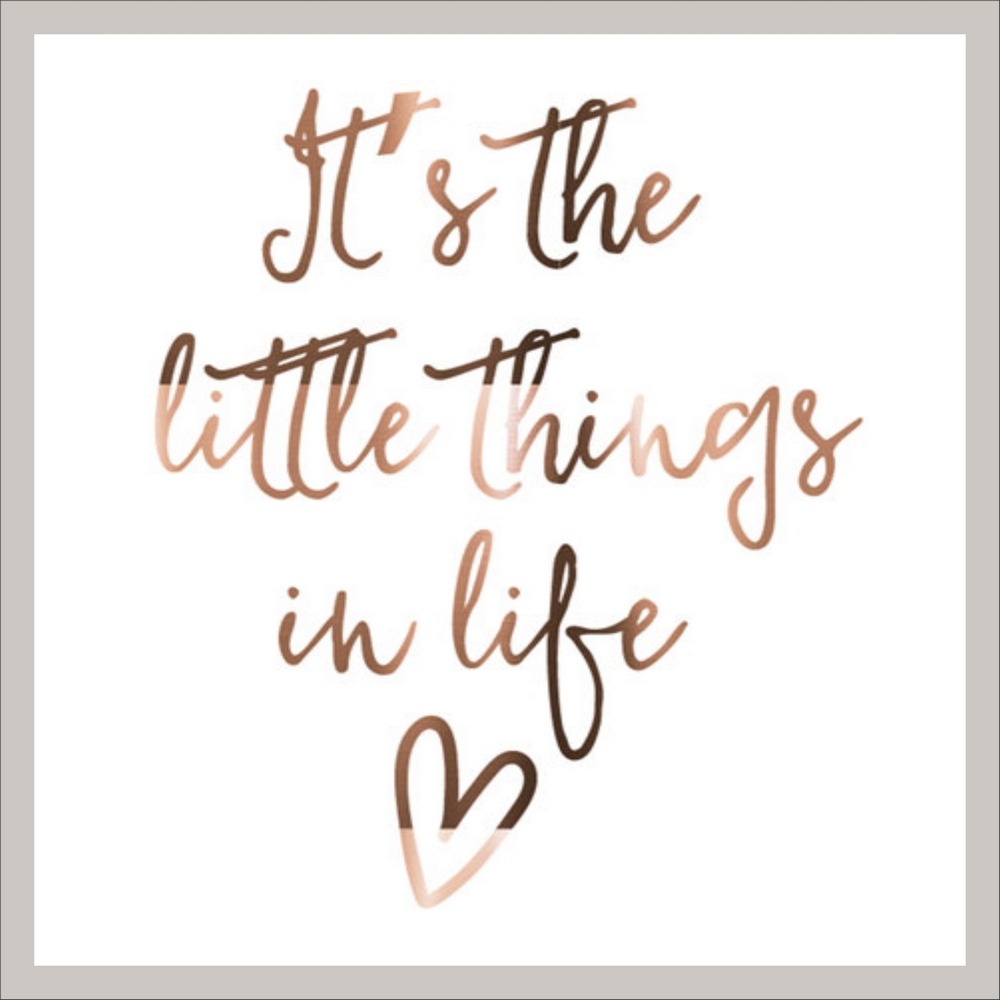 The Little Things