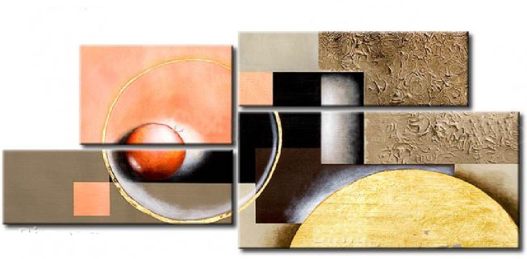 Tela abstrata com textura