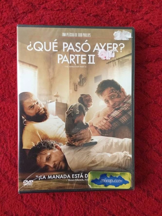 Qué Pasó Ayer Parte 2 Dvd 8000 En Mercado Libre